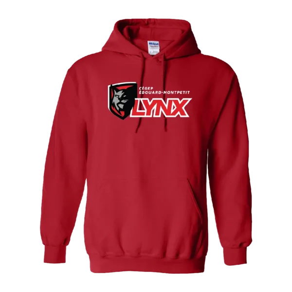 18500 hoodie gildan rouge