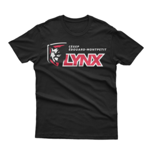 Lynx t shirt noir